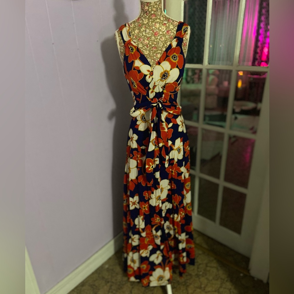 Vintage Jack Hartley Of Miami Maxi Dress
